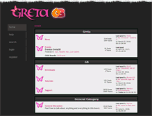 Tablet Screenshot of gretagb.net